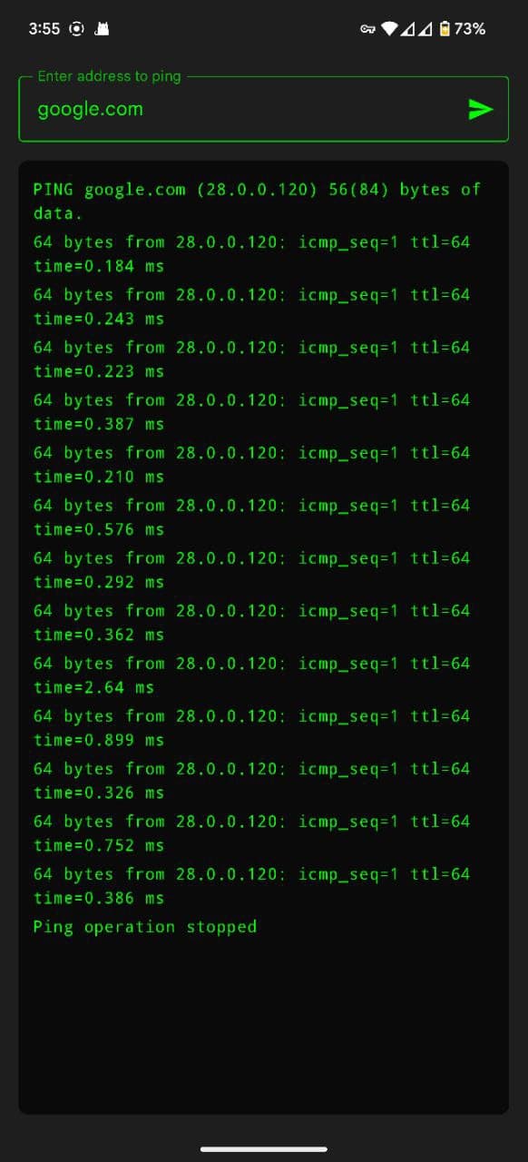 Preview of Ping